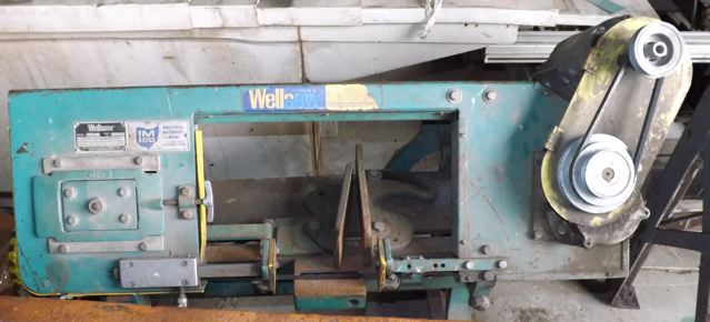 9-1/2" x 11" WELLSAW ... HORIZONTAL/VERTICAL BANDSAW